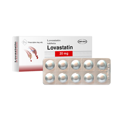 [18853] Viên nén Lovastatin 20mg V/10, H/30