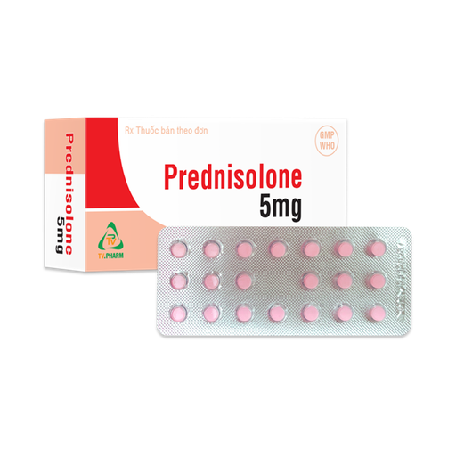 [4423] Viên nén Prednisolone 5mg v/20, H/200