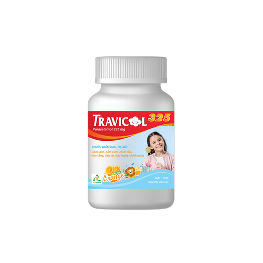 [4434] Viên nén Travicol 325mg C/200