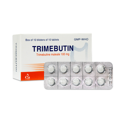 [4435] Viên nén Trimebutin 100 mg V/10,H/100