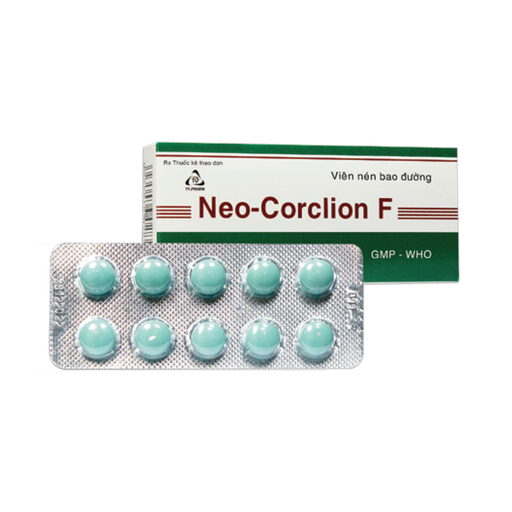 [4282] Viên bao đường Neo-Corclion F V/10,H/20