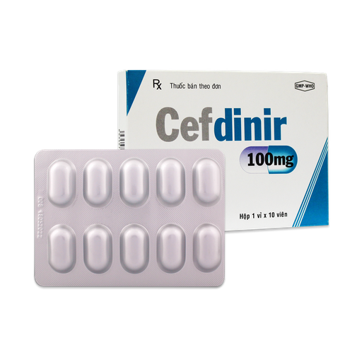 [4260] Viên nang cứng Cefdinir 100mg V/10,H/10