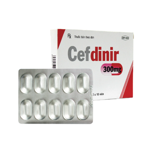 [4261] Viên nang cứng Cefdinir 300mg V/10,H/10