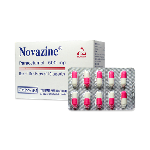 [4354] Viên nang cứng Novazine Caps v/10,h/100