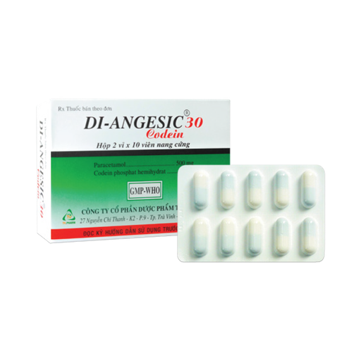 [4350] Viên nang cứng Di-Angesic Codein 30mg V/10, H/20