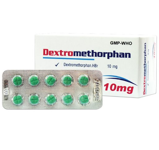 [4297] Viên bao phim Dextromethorphan 10mg V/10,H/100