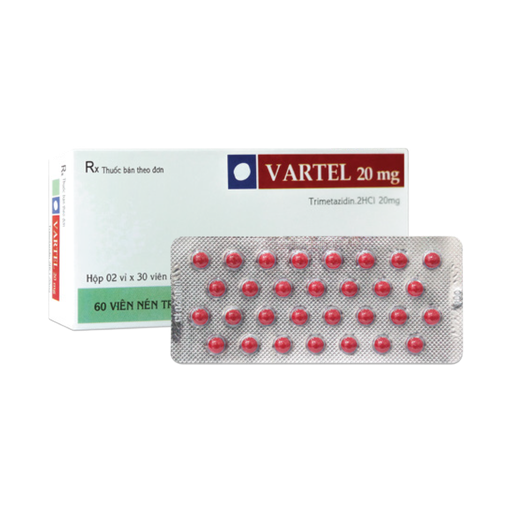 [4341] Viên bao phim Vartel 20mg V/30,H/60