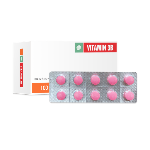 [4343] Viên bao phim Vitamin 3B v/10, h/100