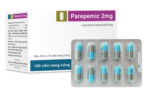 [4361] Viên nang cứng Parepemic Caps 2mg V/10,H/100