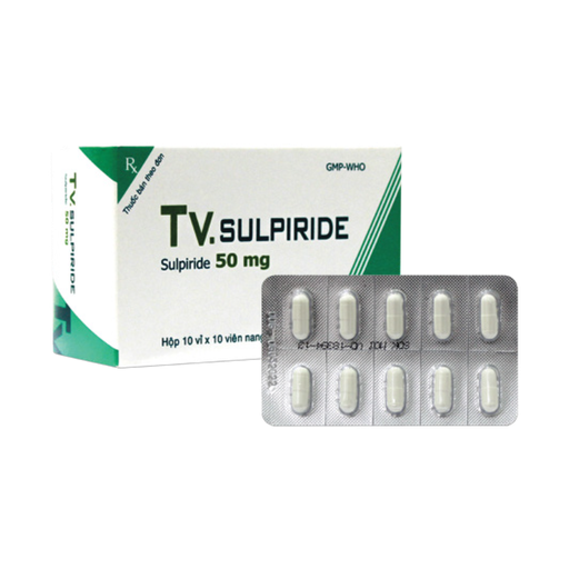 [4381] Viên nang cứng TV-Sulpiride 50mg v/10,h/100