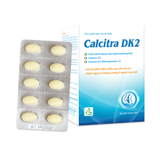 [18381] Viên nang mềm Calcitra DK2 V/10, H/50