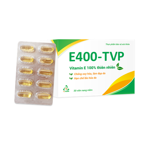 [15264] Viên nang mềm E400-TVP V/10, H/30