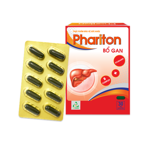 [4454] Viên nang mềm Phariton bổ gan V/10, H/30